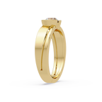 Round & Marquise Cut Diamond Ladies Ring