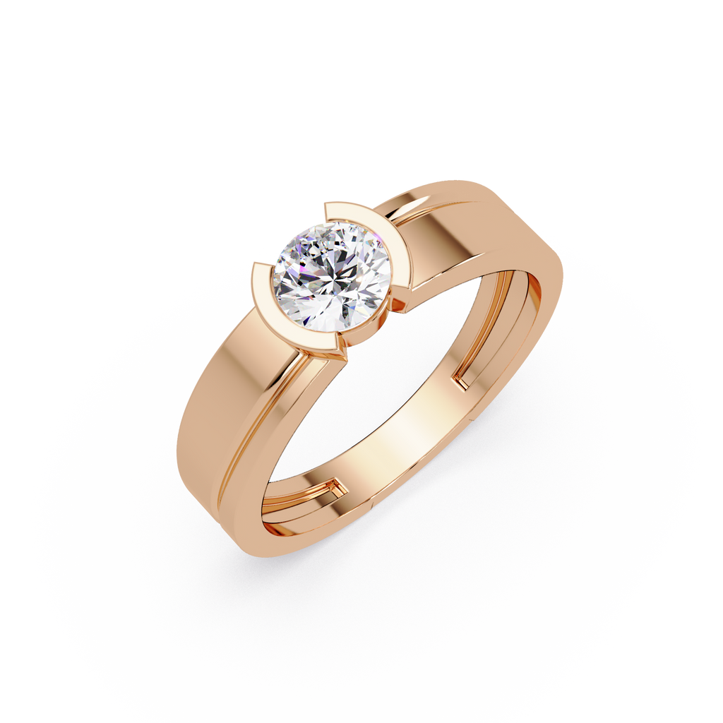 Round & Marquise Cut Diamond Ladies Ring