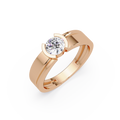 Round & Marquise Cut Diamond Ladies Ring