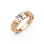 Round & Marquise Cut Diamond Ladies Ring