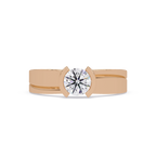 Round & Marquise Cut Diamond Ladies Ring