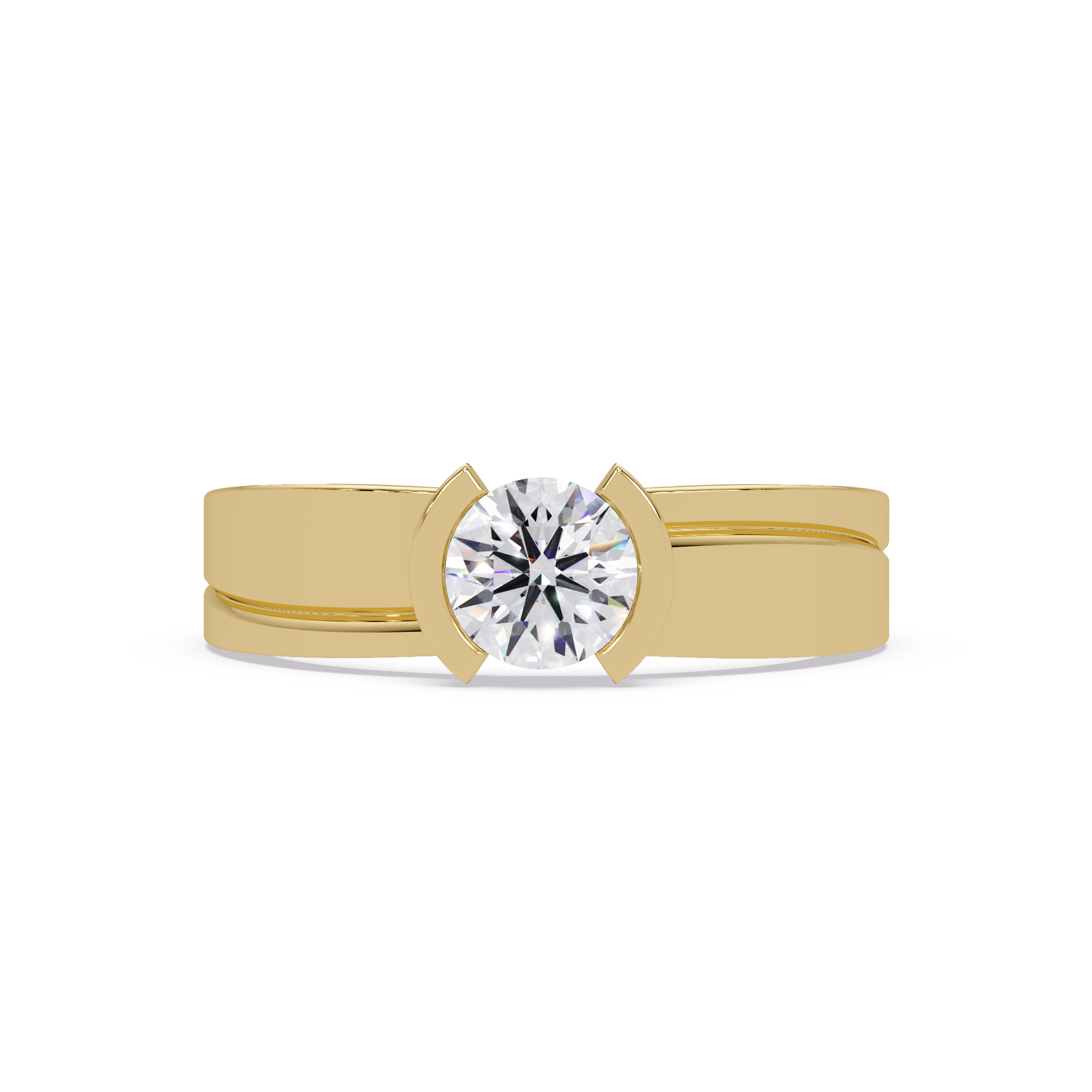Round & Marquise Cut Diamond Ladies Ring