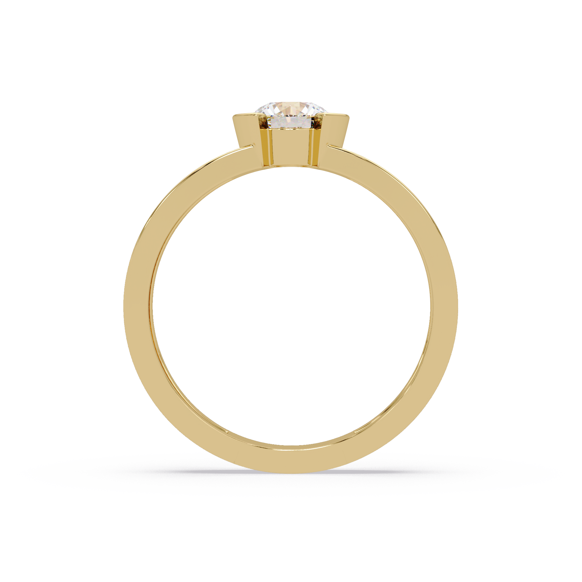 Round & Marquise Cut Diamond Ladies Ring