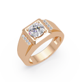 Cushion Square, Marquise & Round Cut Diamond Ladies Ring