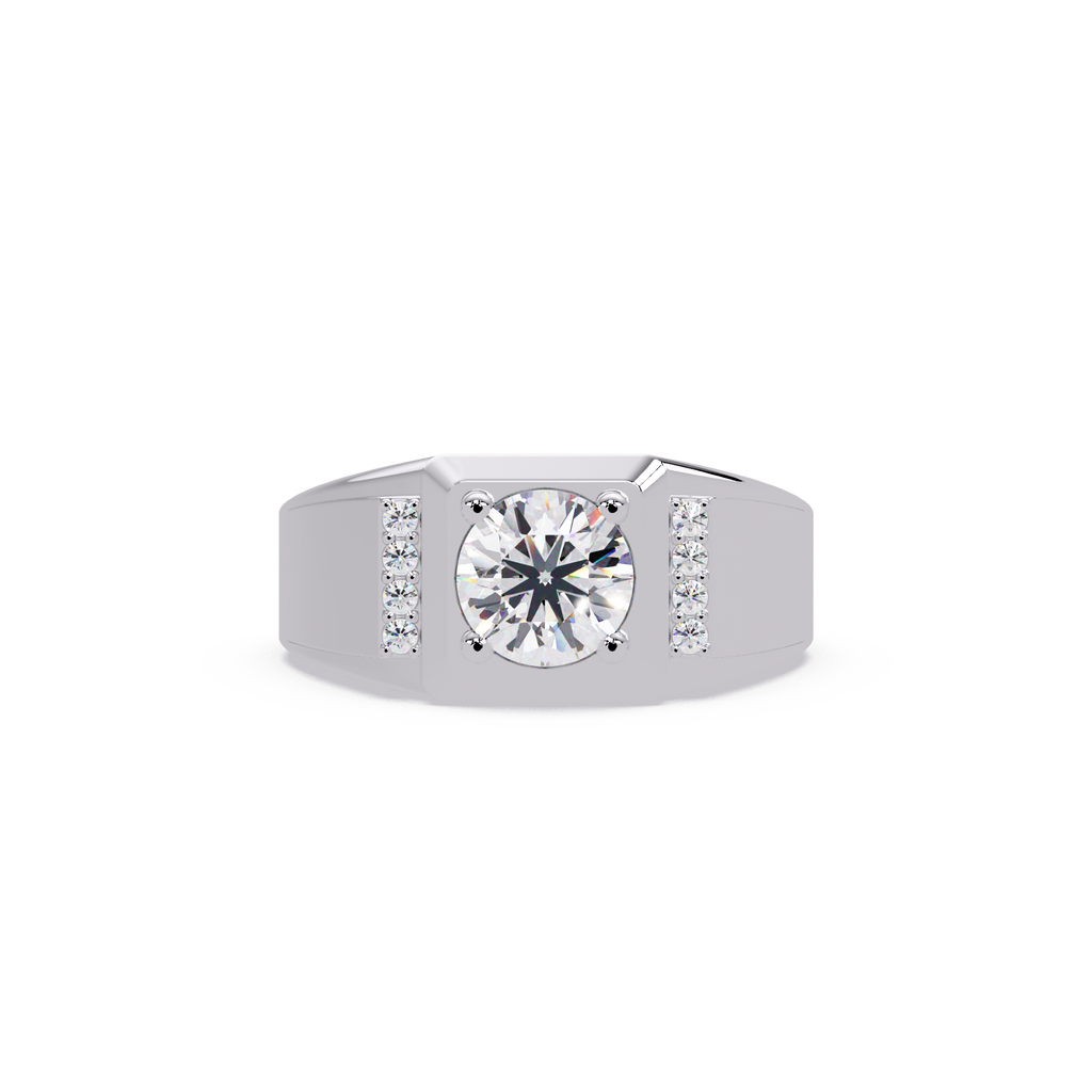 Cushion Square, Marquise & Round Cut Diamond Ladies Ring