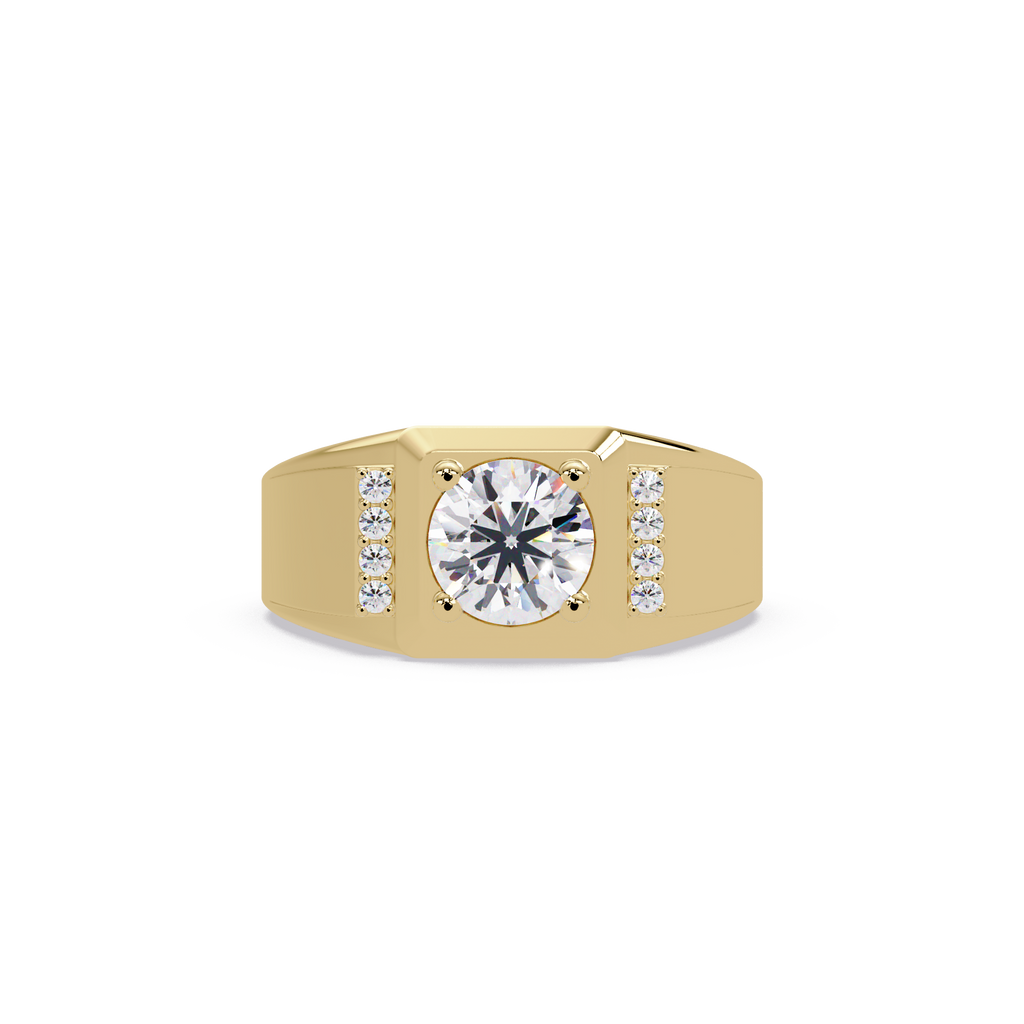 Cushion Square, Marquise & Round Cut Diamond Ladies Ring