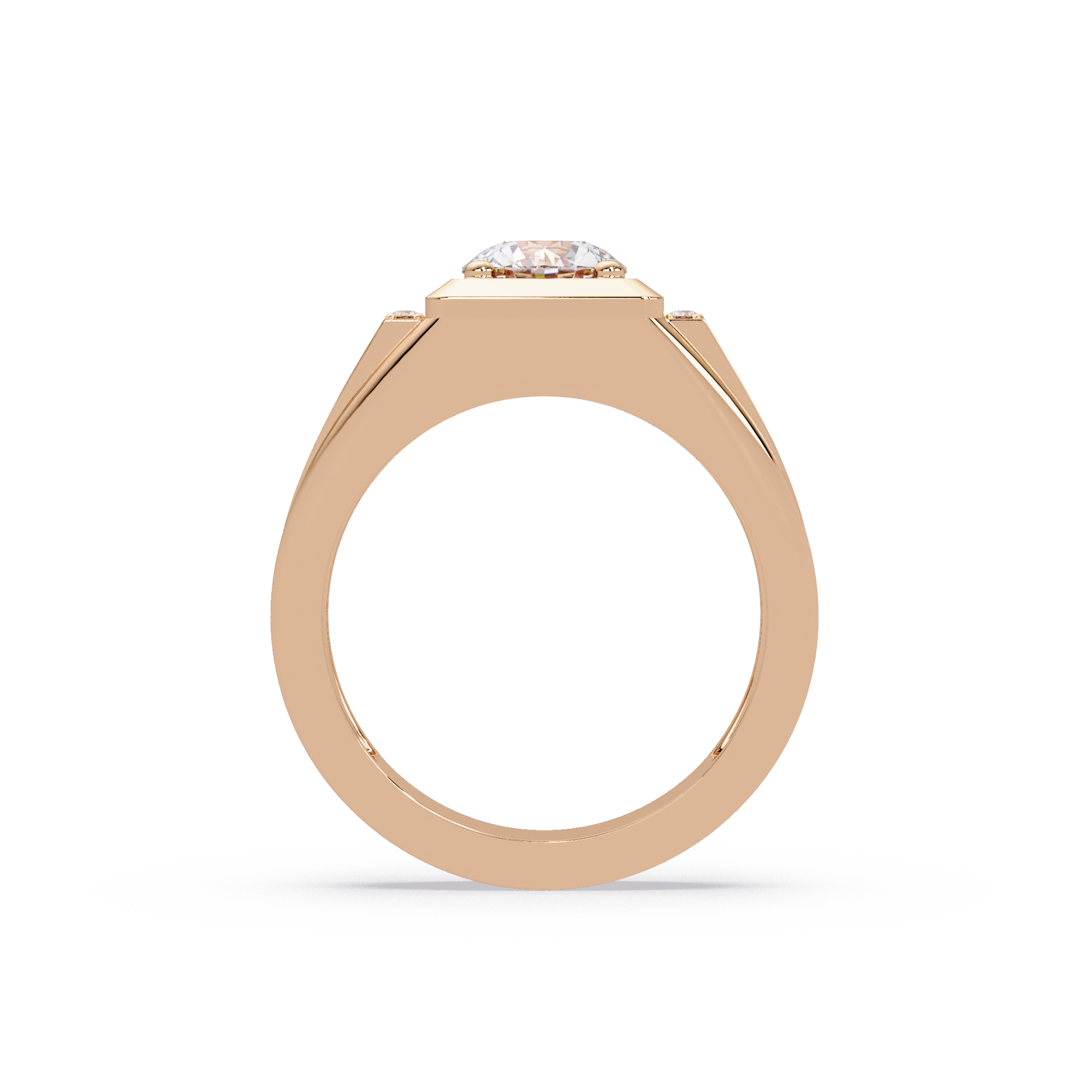 Cushion Square, Marquise & Round Cut Diamond Ladies Ring