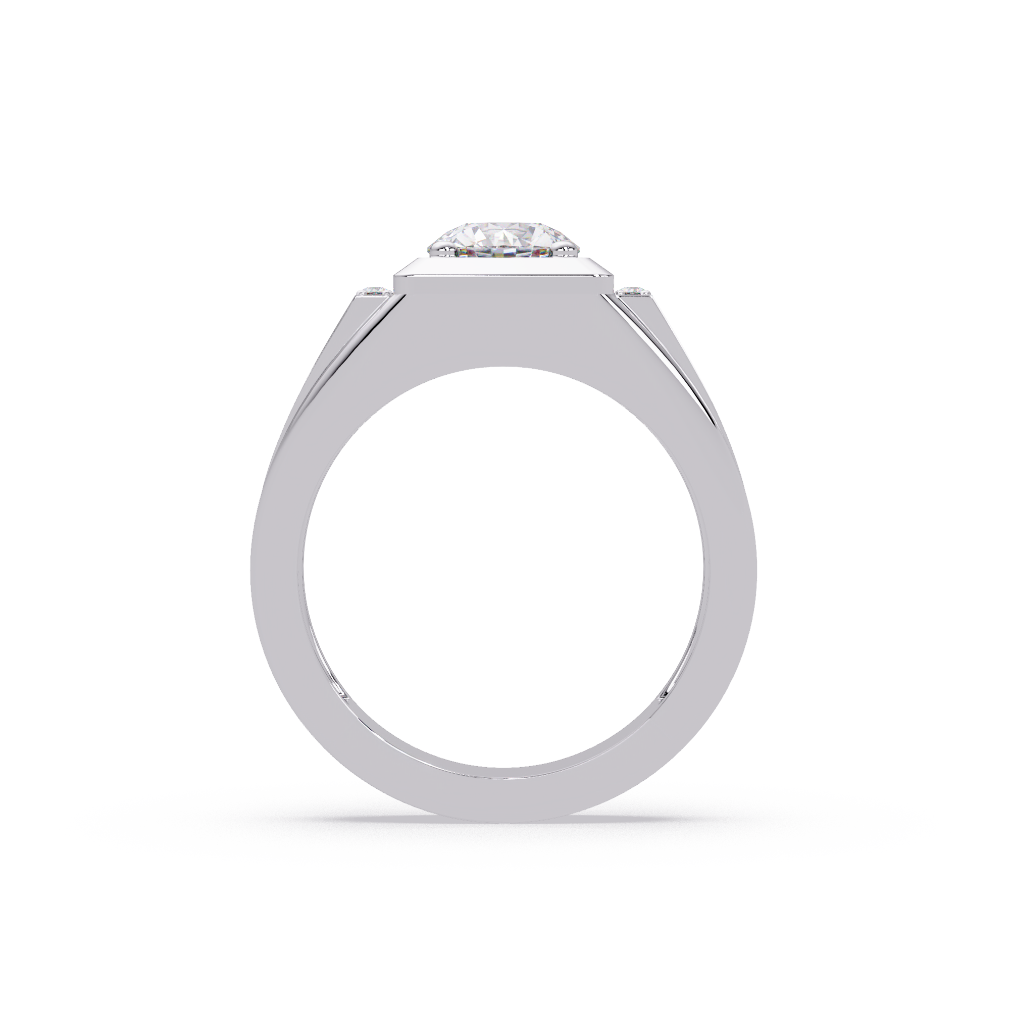 Cushion Square, Marquise & Round Cut Diamond Ladies Ring