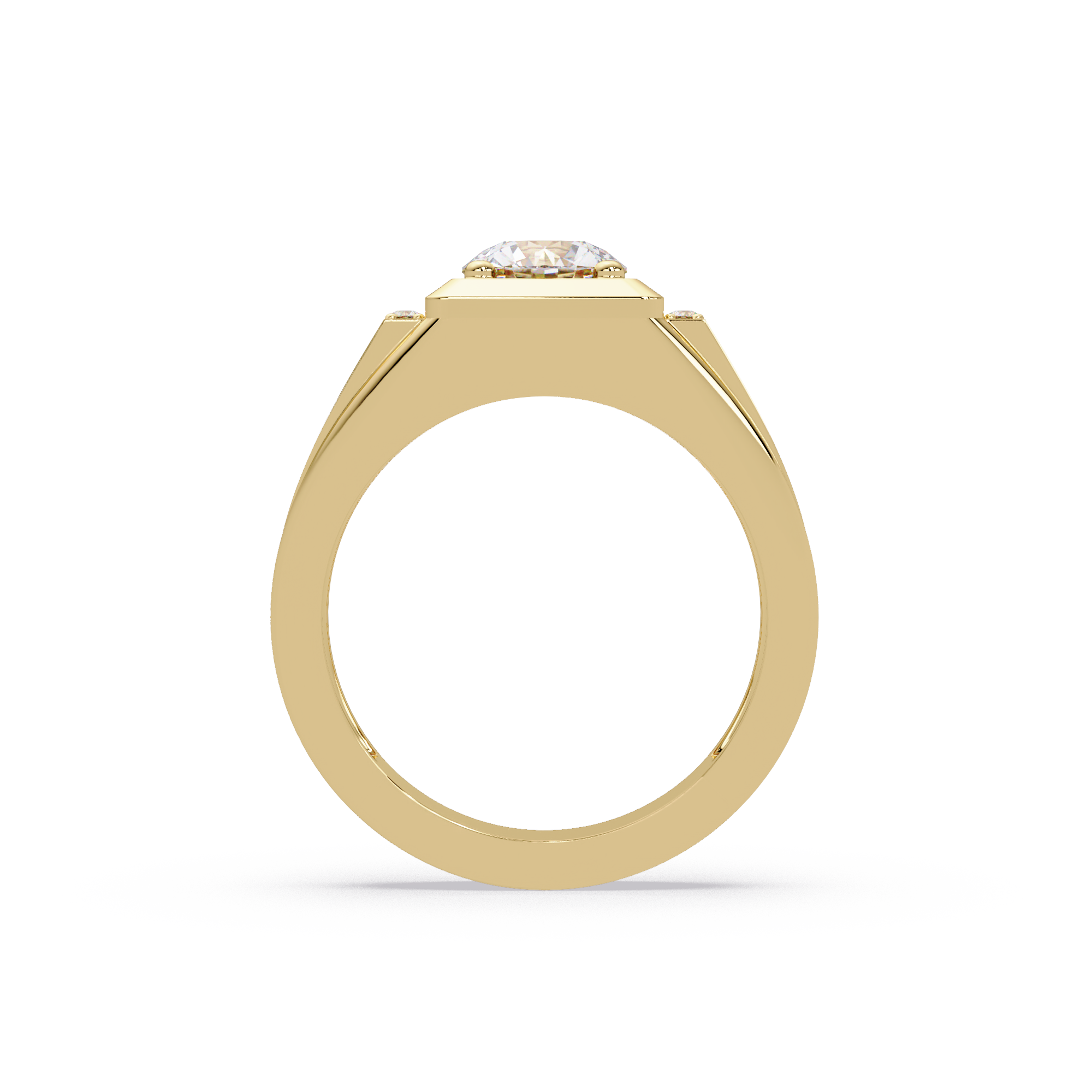 Cushion Square, Marquise & Round Cut Diamond Ladies Ring
