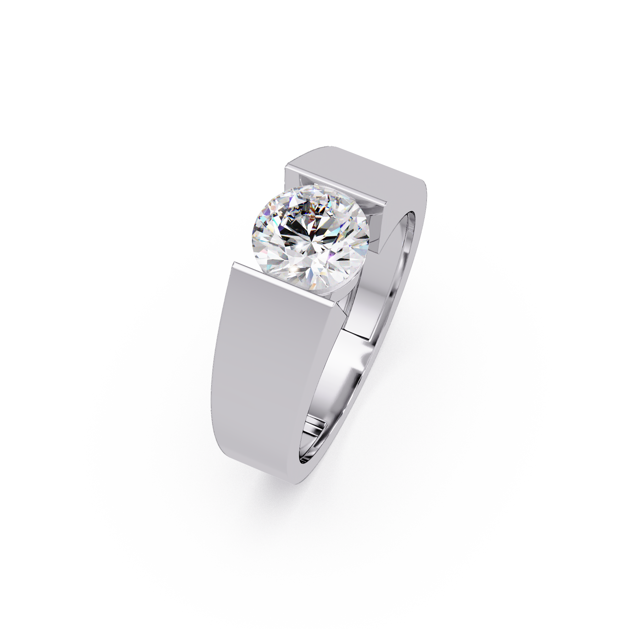 Marquise, Oval & Round Cut Diamond Ladies Ring