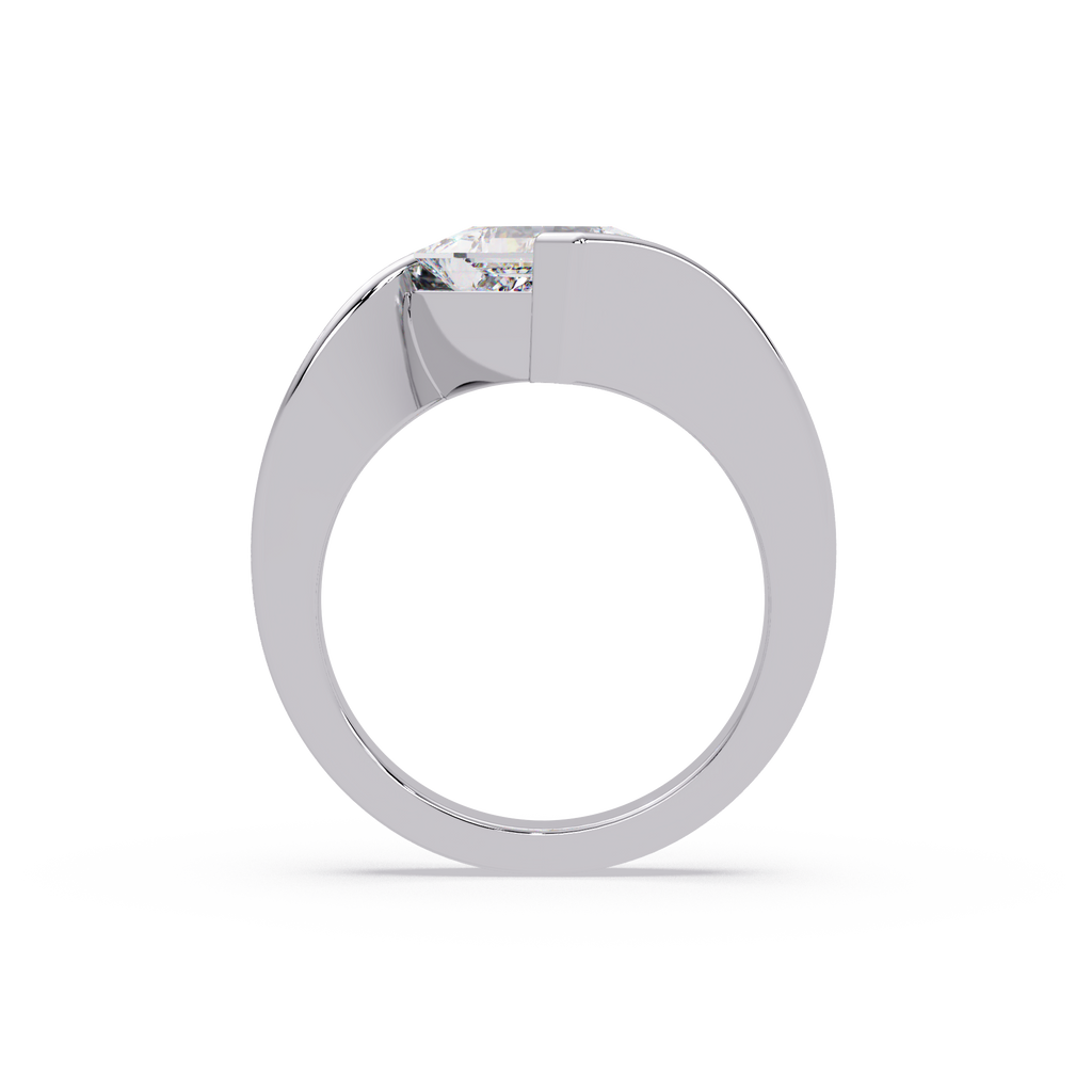 Princess Cut Diamond Ladies Ring
