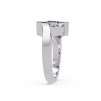 Princess Cut Diamond Ladies Ring