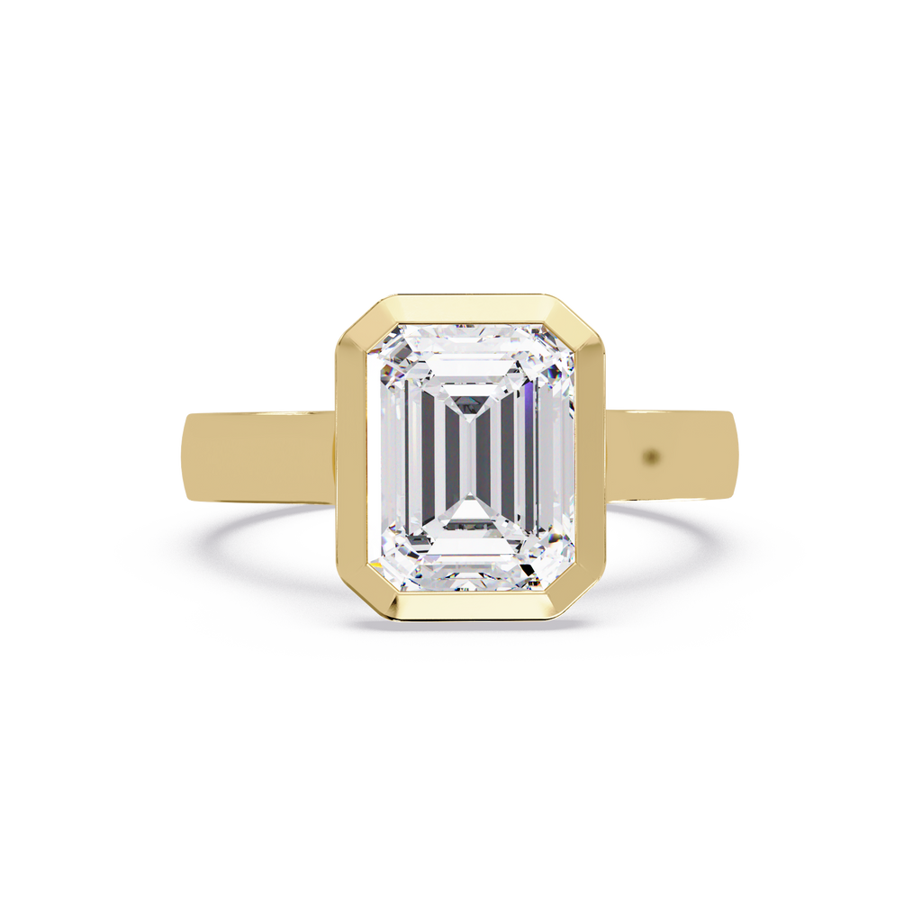 Princess Cut Diamond Ladies Ring
