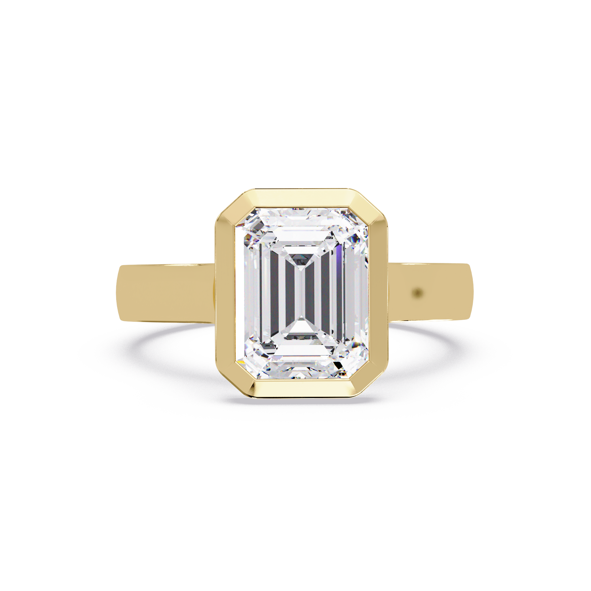 Princess Cut Diamond Ladies Ring