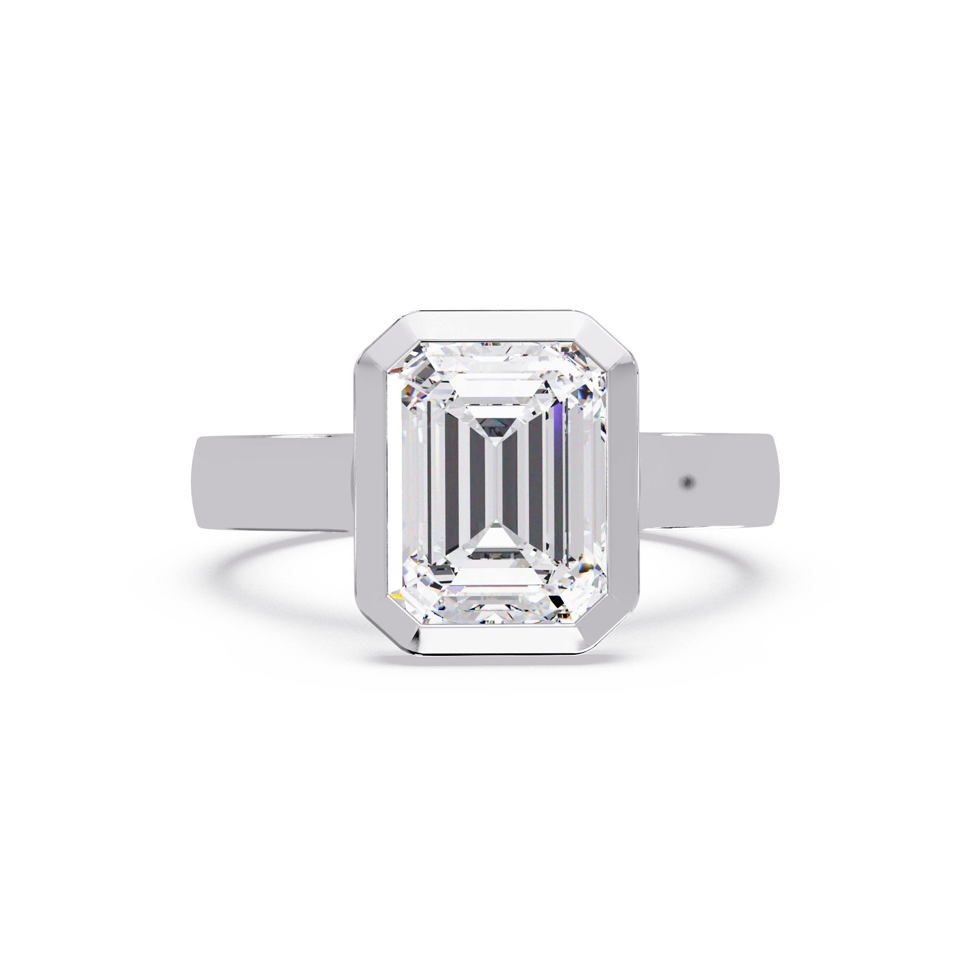 Princess Cut Diamond Ladies Ring