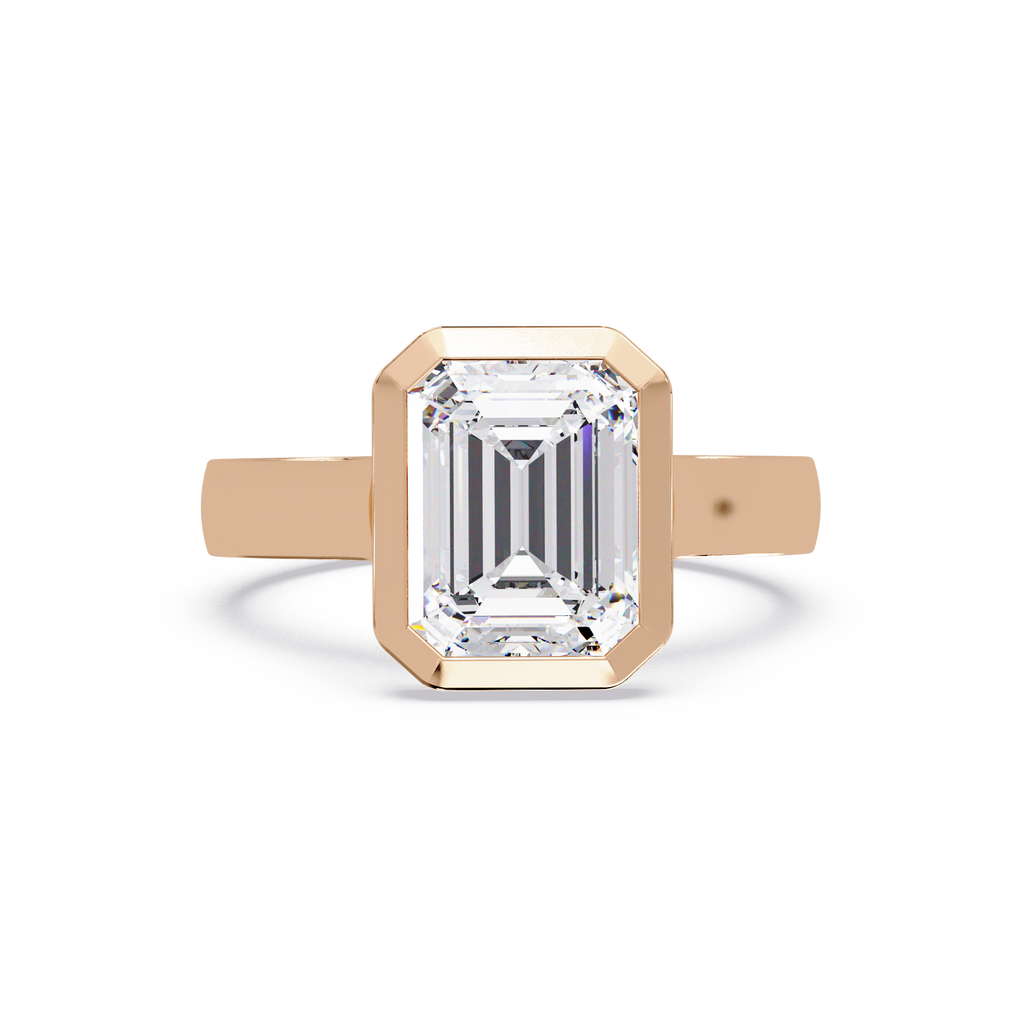 Princess Cut Diamond Ladies Ring