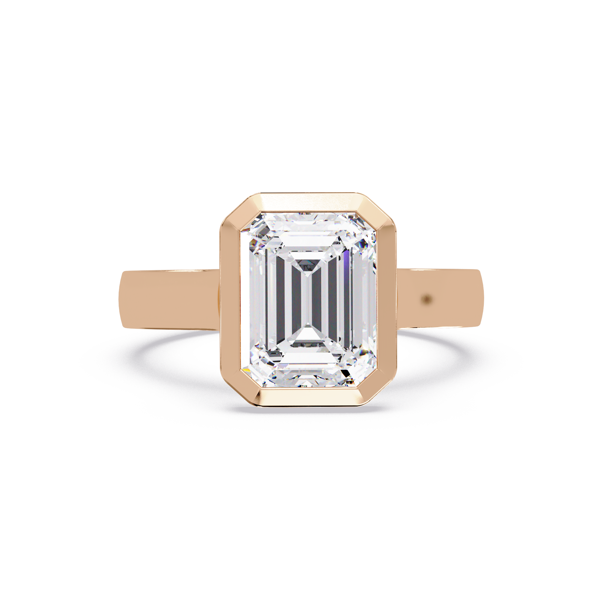Princess Cut Diamond Ladies Ring