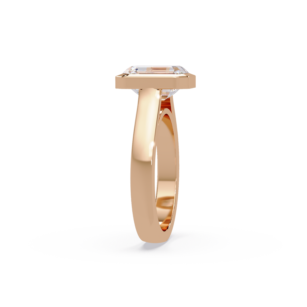 Princess Cut Diamond Ladies Ring