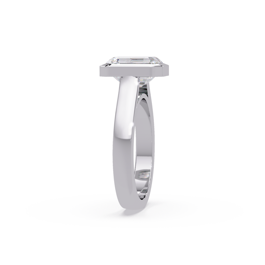 Princess Cut Diamond Ladies Ring