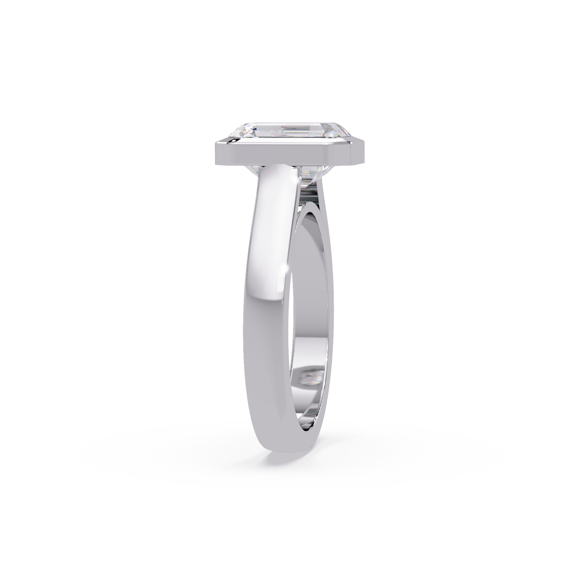 Princess Cut Diamond Ladies Ring