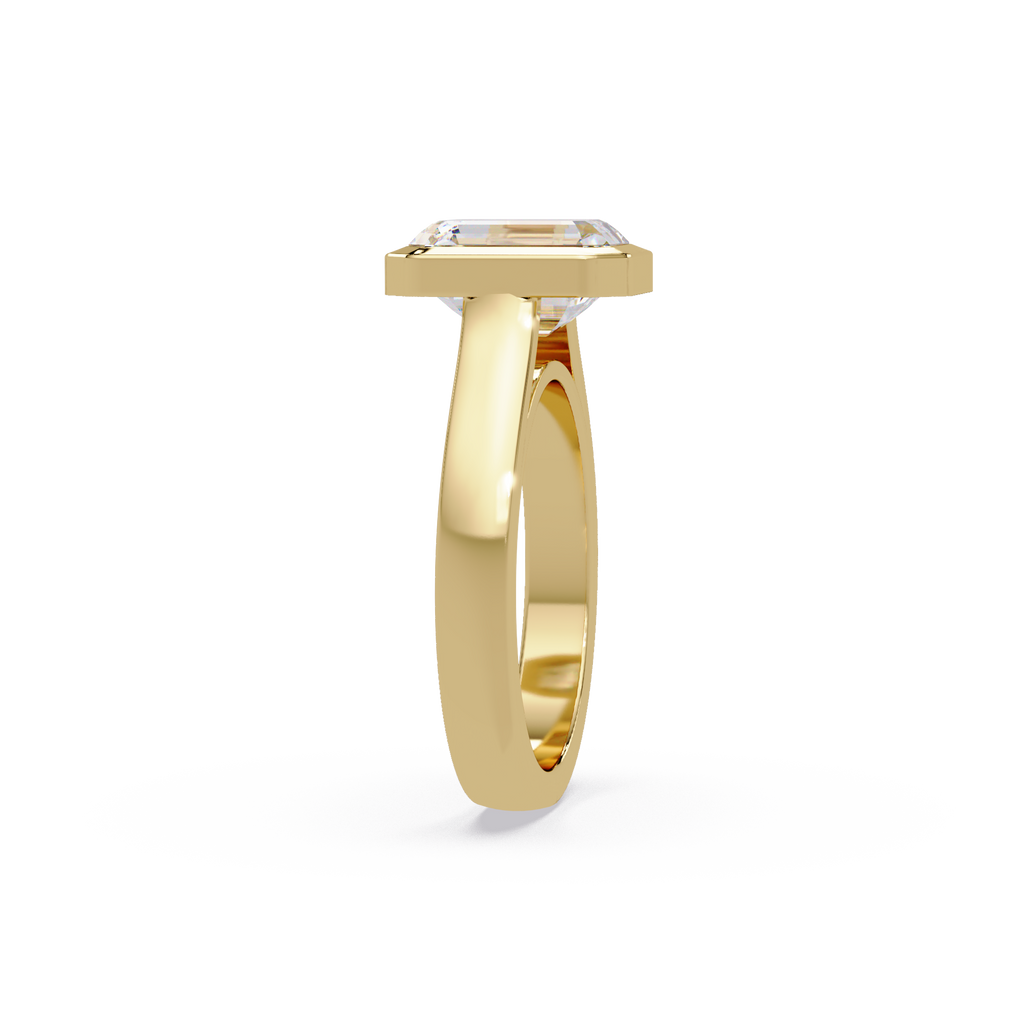 Princess Cut Diamond Ladies Ring