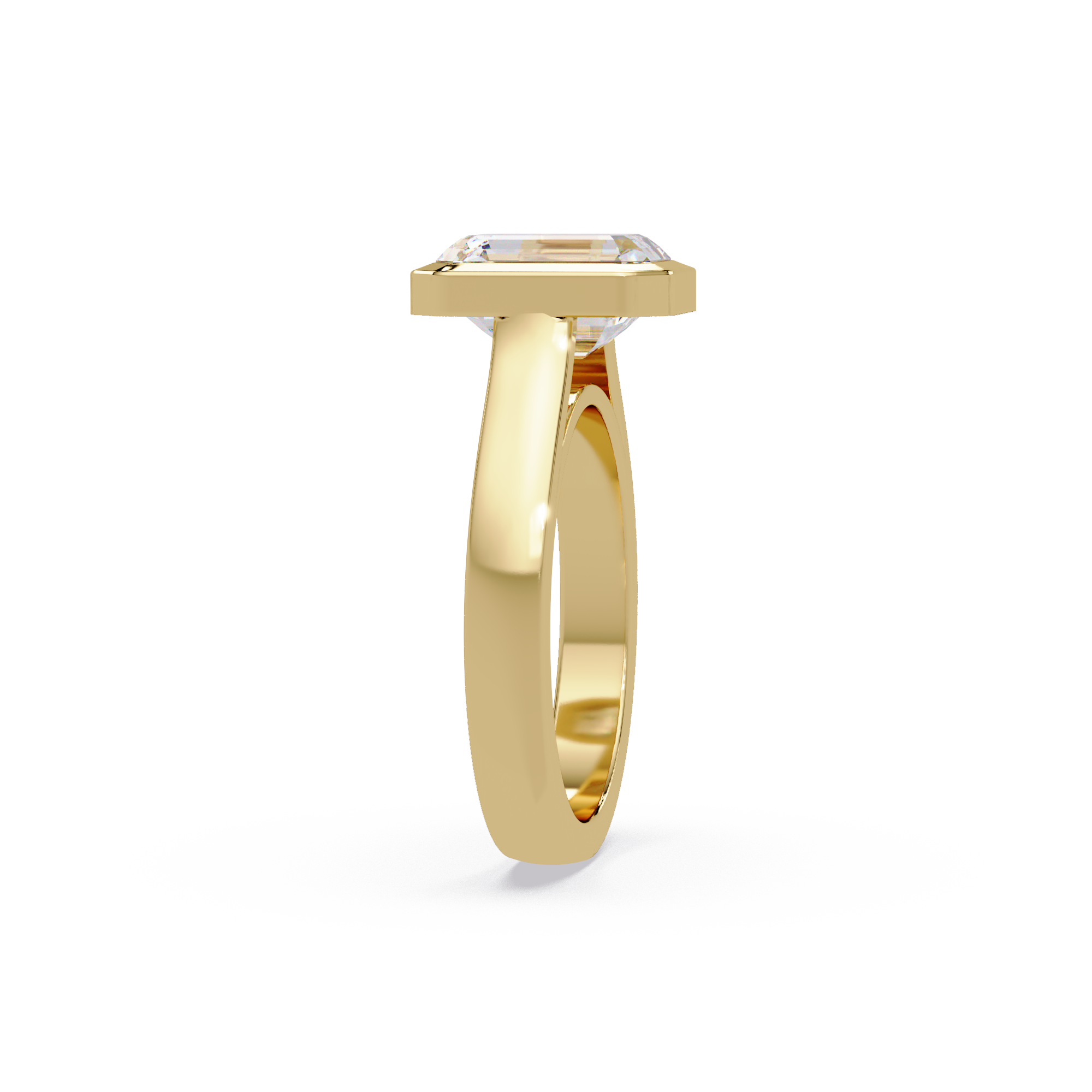 Princess Cut Diamond Ladies Ring