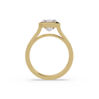 Princess Cut Diamond Ladies Ring