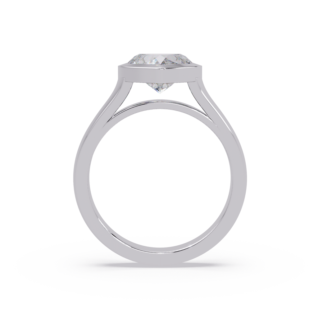 Princess Cut Diamond Ladies Ring