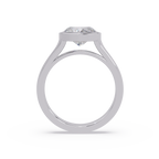 Princess Cut Diamond Ladies Ring