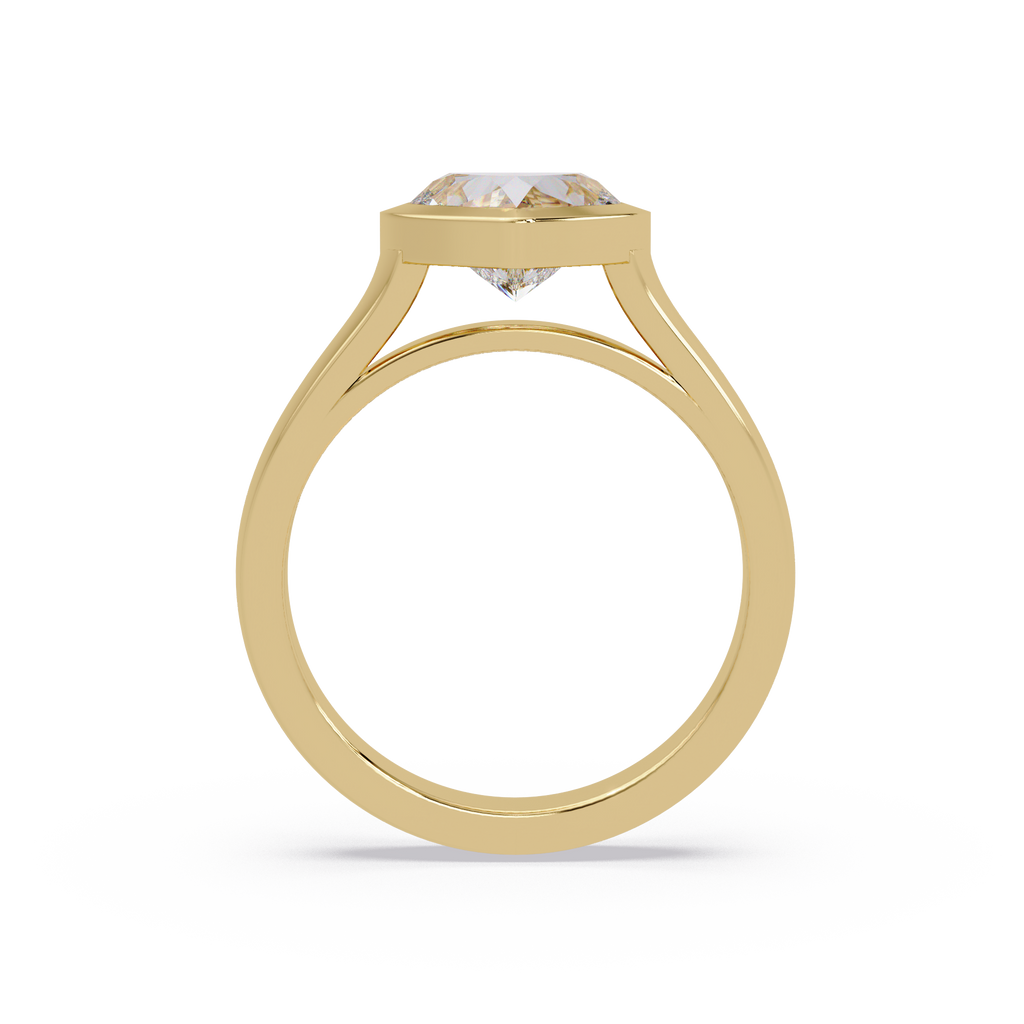 Princess Cut Diamond Ladies Ring