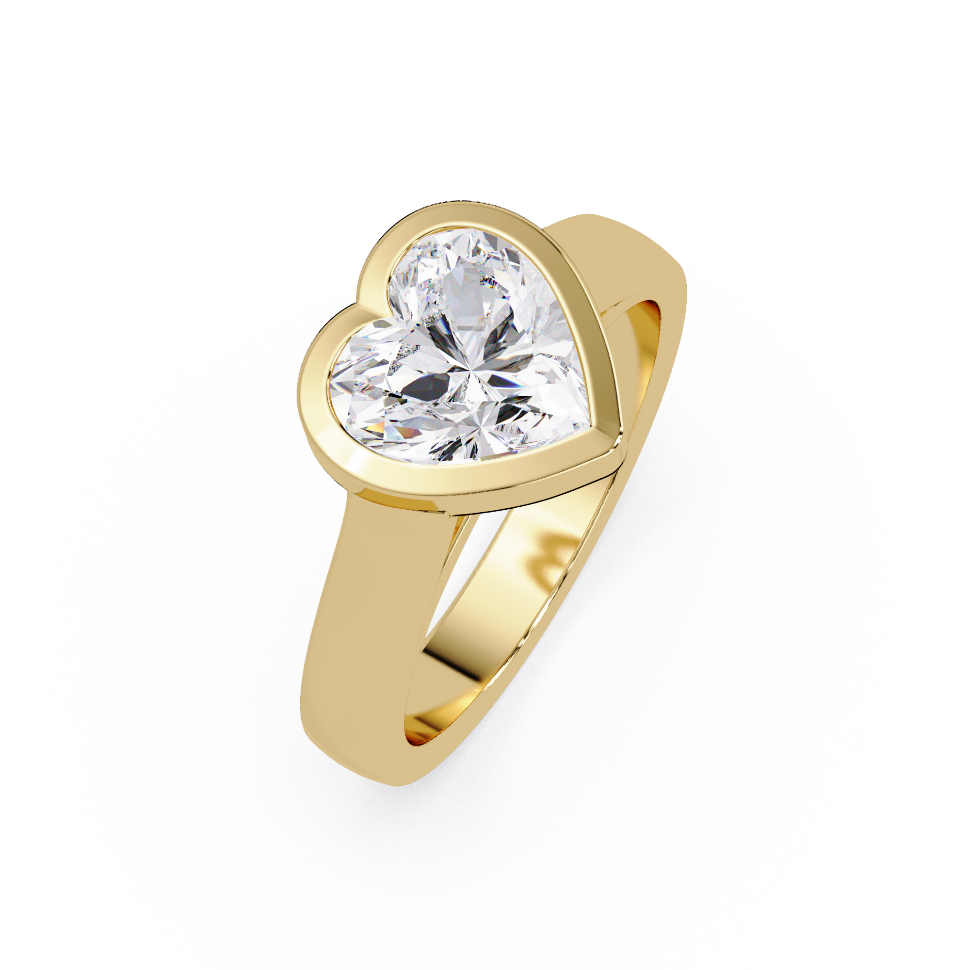 Princess Cut Diamond Ladies Ring