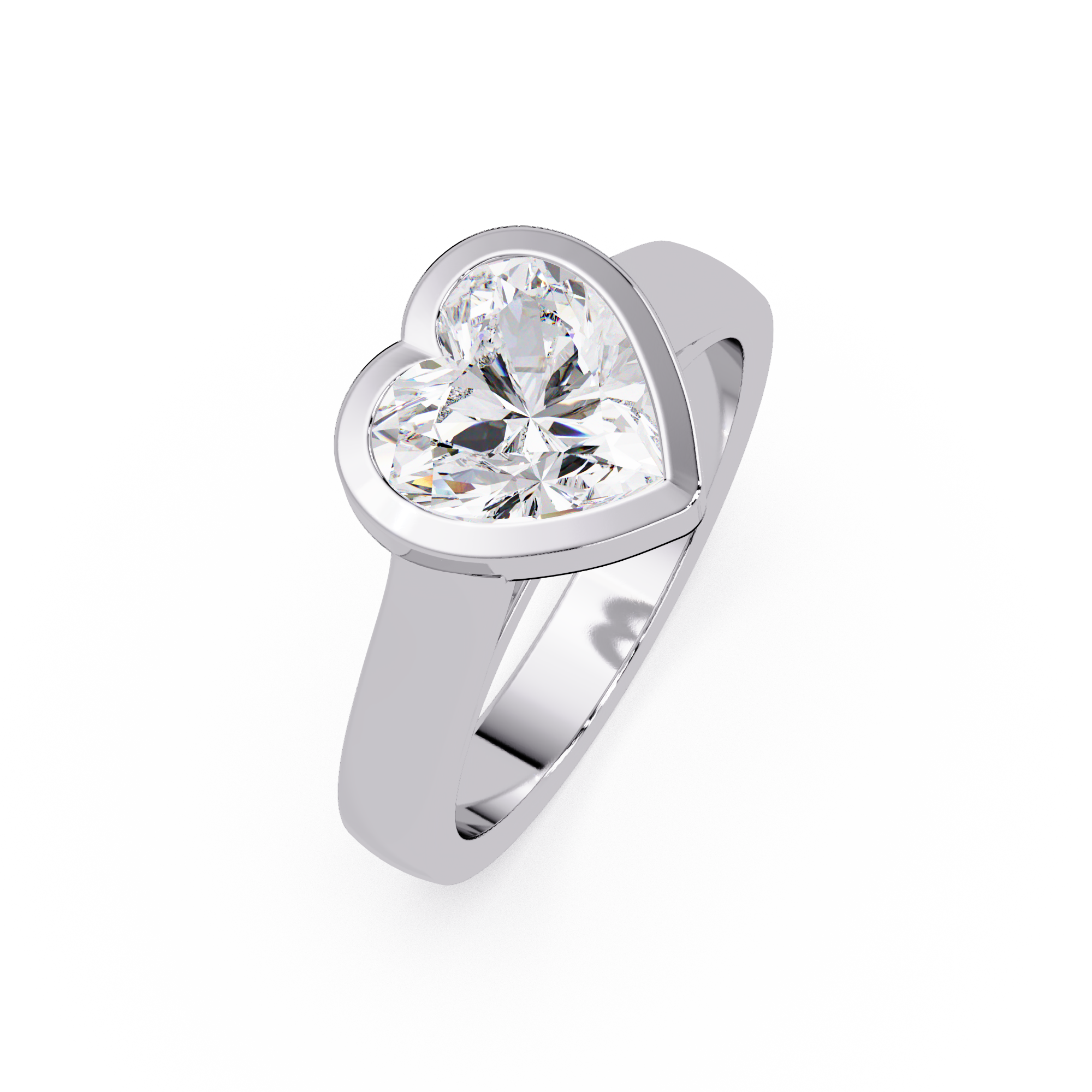 Princess Cut Diamond Ladies Ring