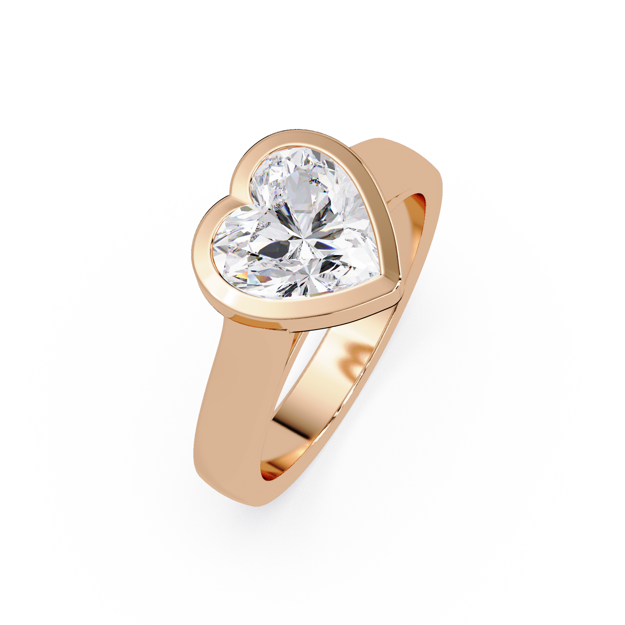Princess Cut Diamond Ladies Ring