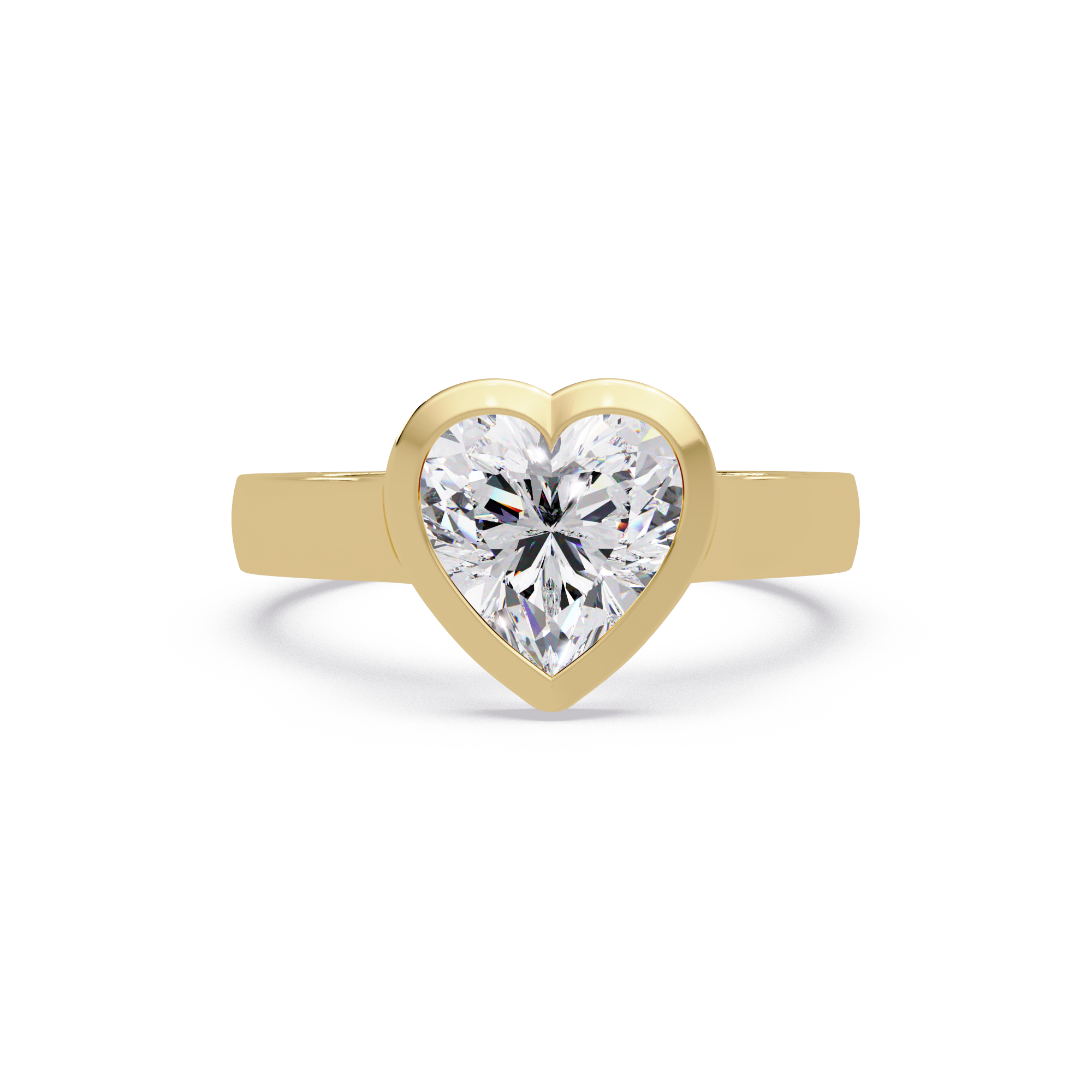 Princess Cut Diamond Ladies Ring