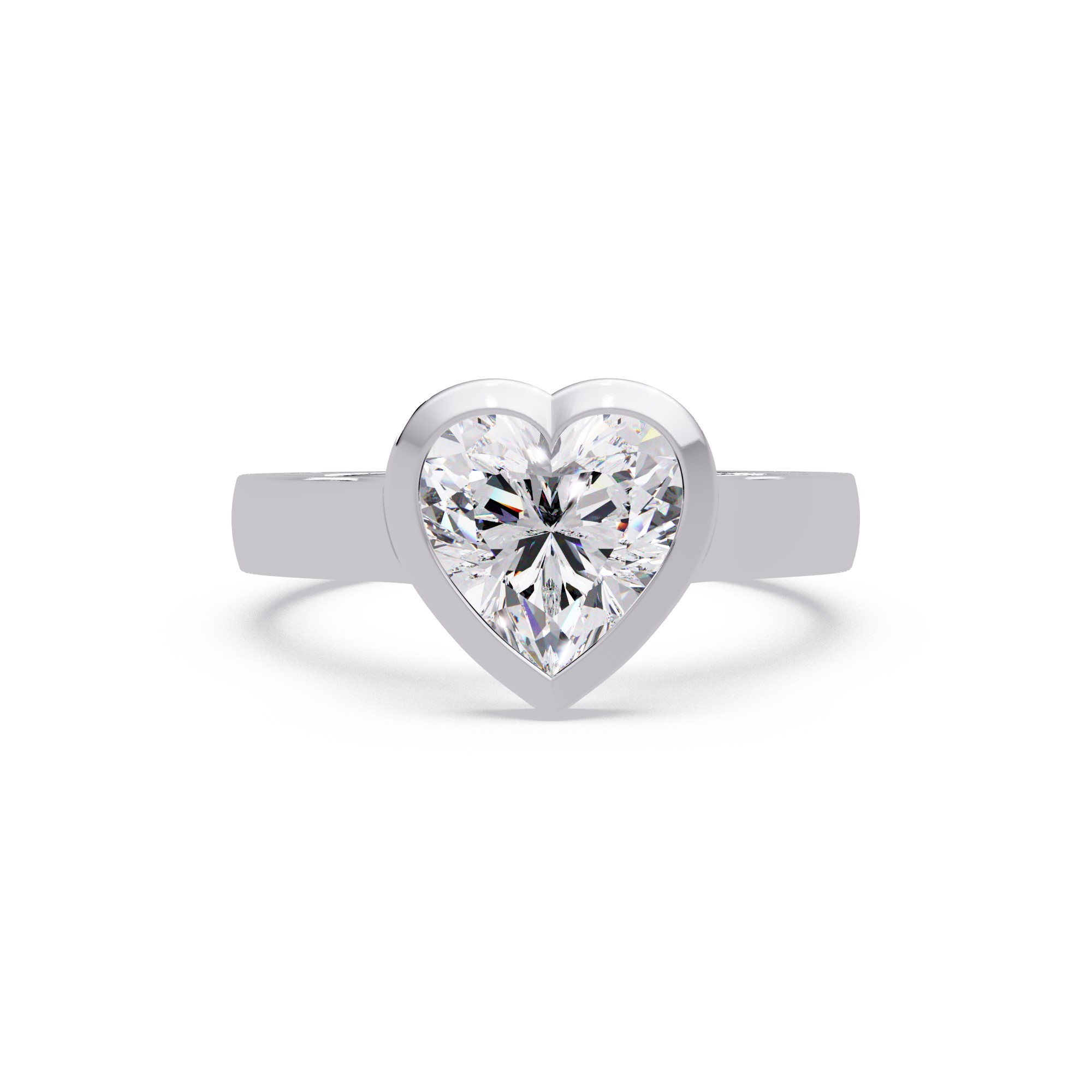 Princess Cut Diamond Ladies Ring