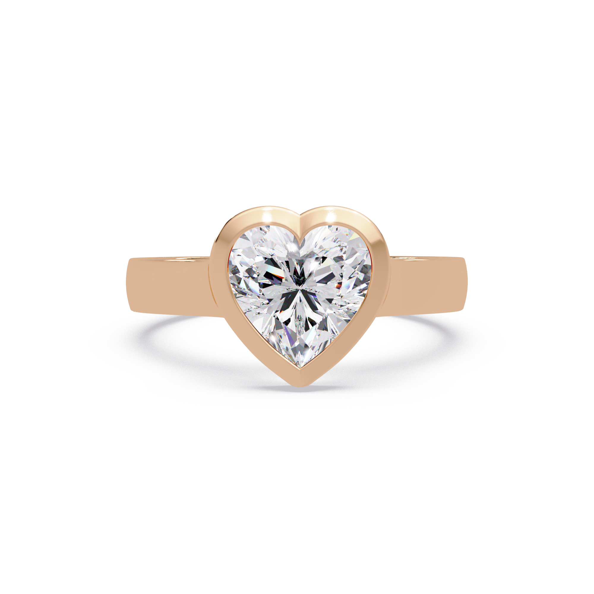 Princess Cut Diamond Ladies Ring