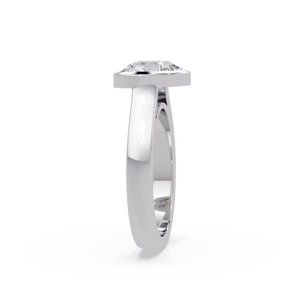 Princess Cut Diamond Ladies Ring