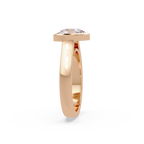 Princess Cut Diamond Ladies Ring