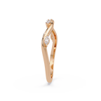 Elegant Marquise Diamond Wedding Band Ring