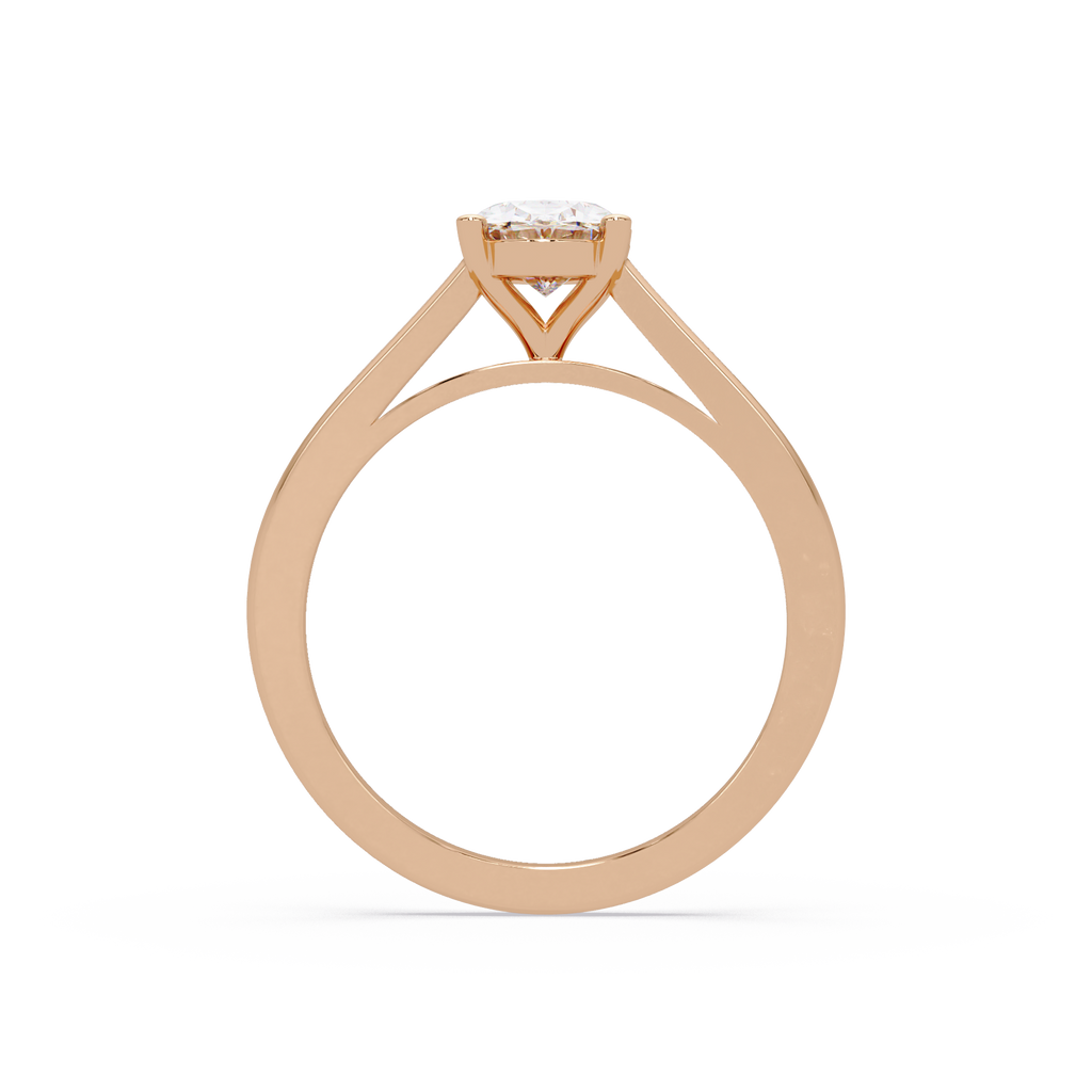 Classic Oval Solitaire Engagement Ring