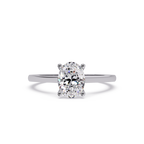 Classic Oval Solitaire Engagement Ring