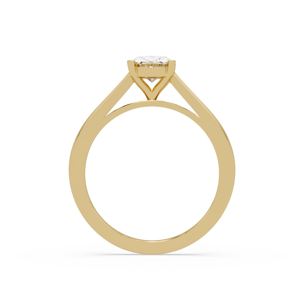 Classic Oval Solitaire Engagement Ring