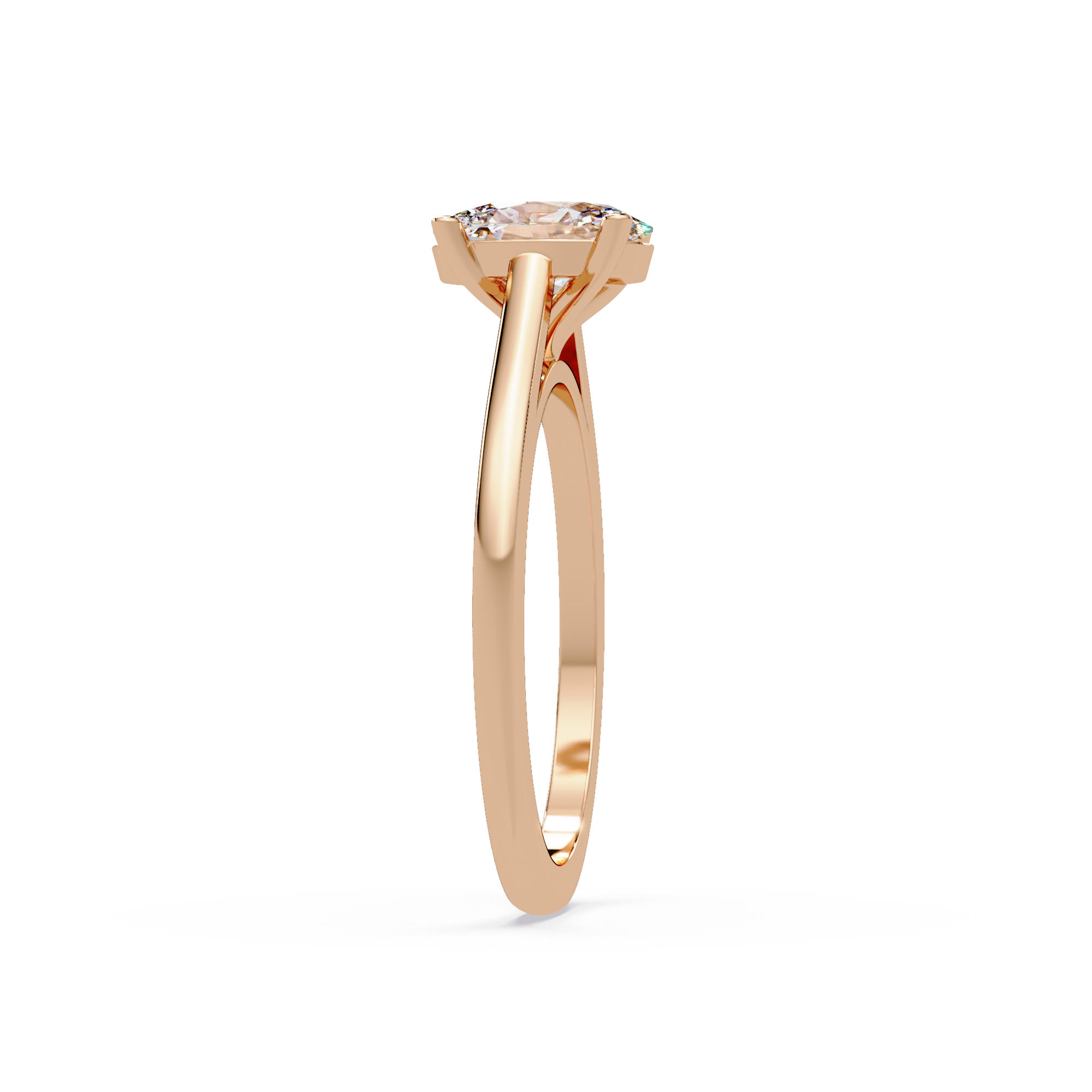Classic Oval Solitaire Engagement Ring