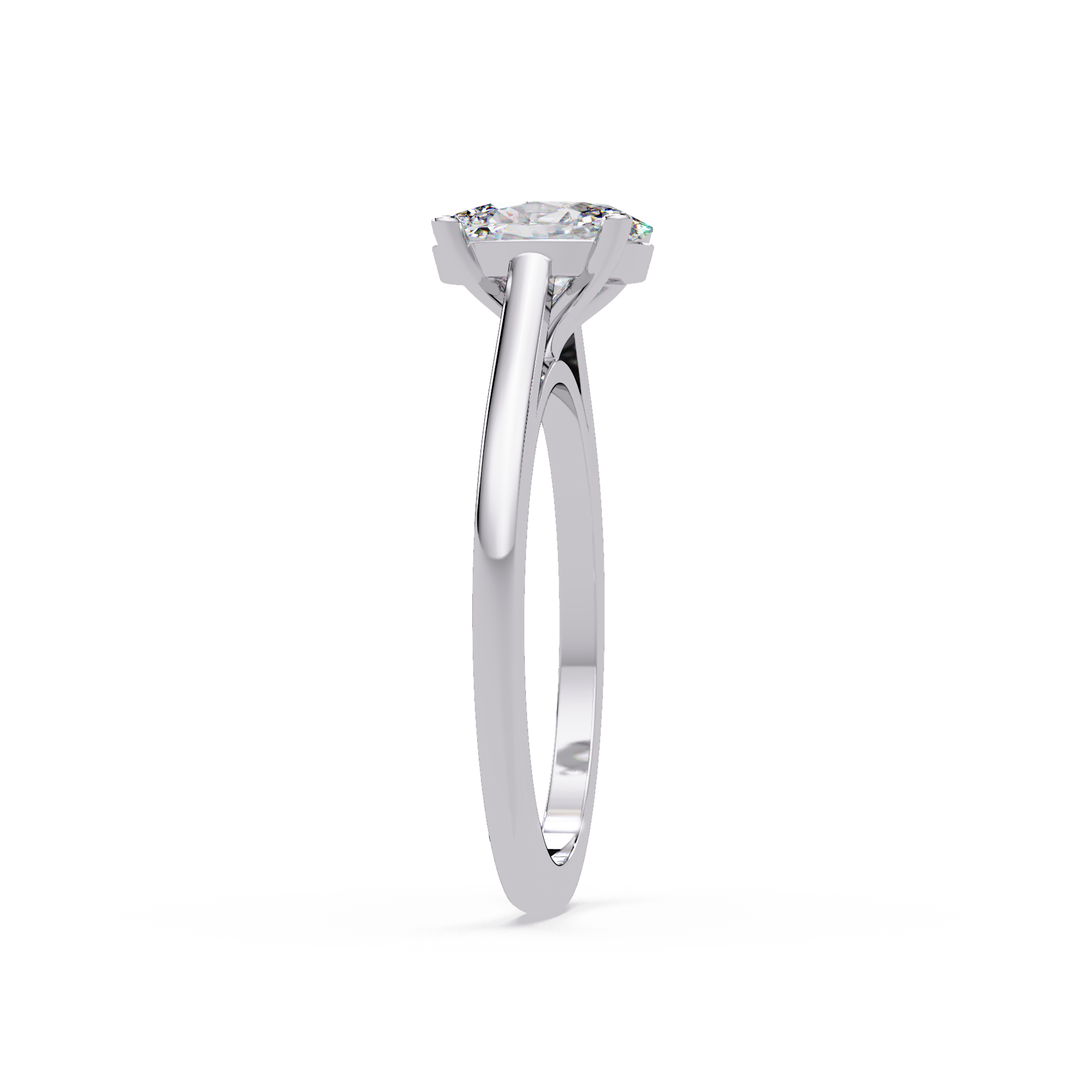 Classic Oval Solitaire Engagement Ring