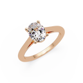 Classic Oval Solitaire Engagement Ring