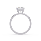 Emerald Cut Solitaire Engagement Ring