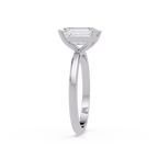 Emerald Cut Solitaire Engagement Ring