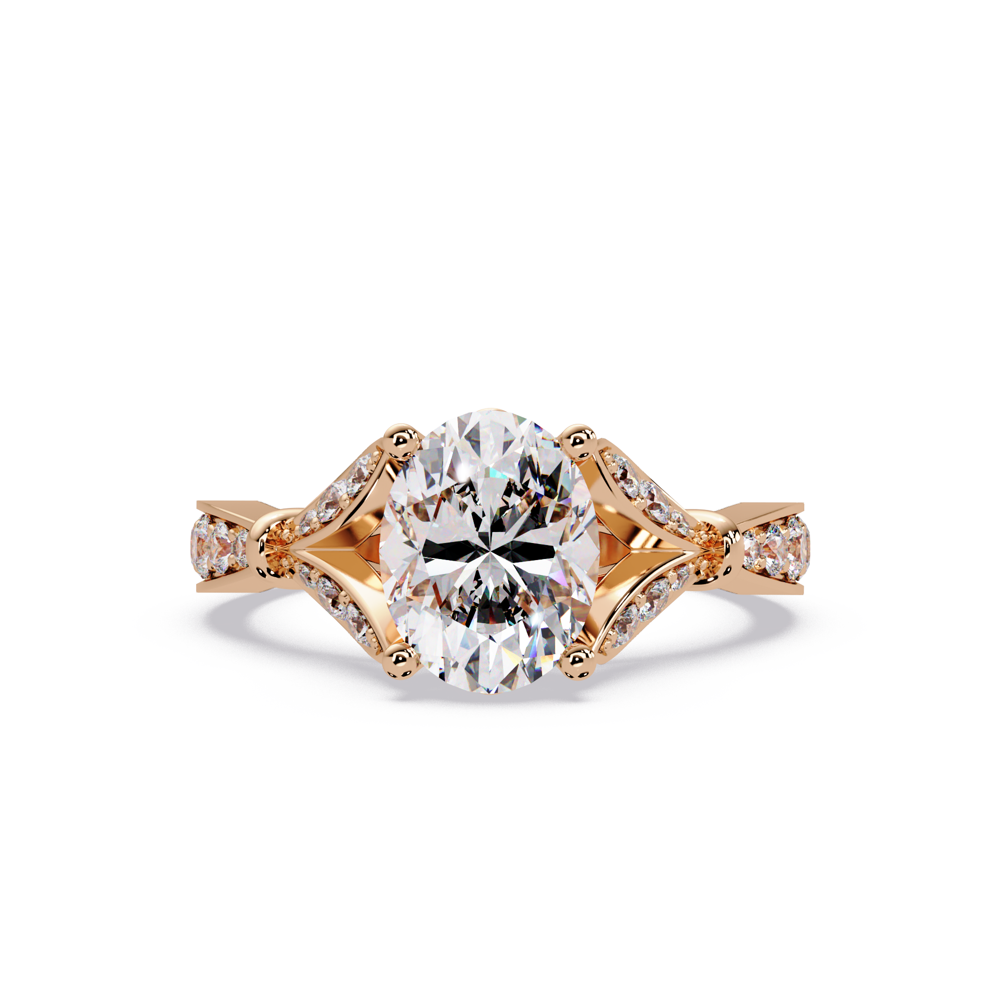Classic Round Solitaire Engagement Ring