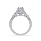Classic Round Solitaire Engagement Ring