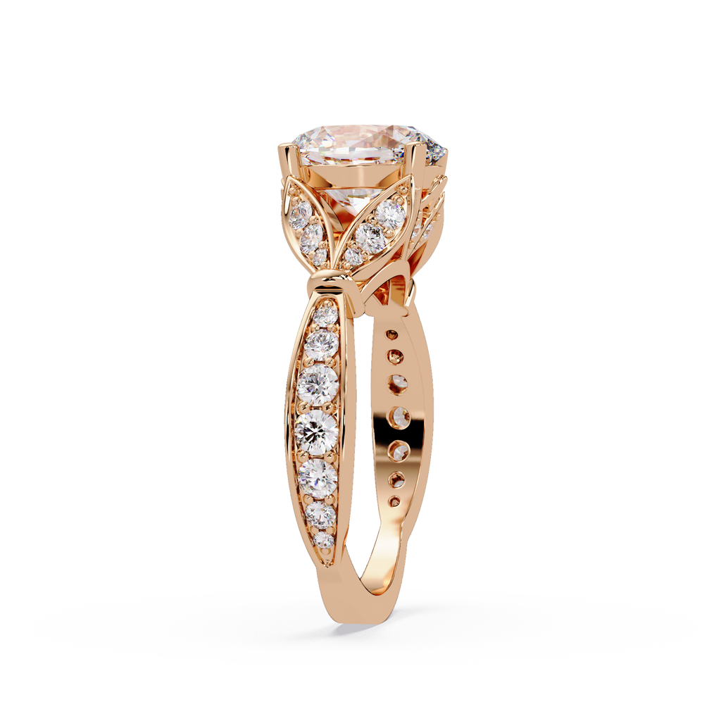 Classic Round Solitaire Engagement Ring